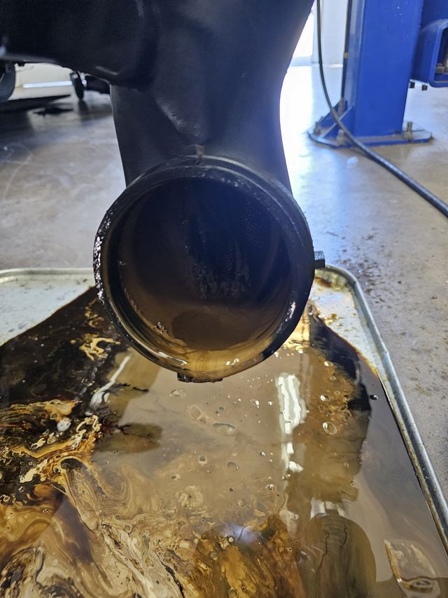 Engine harness work